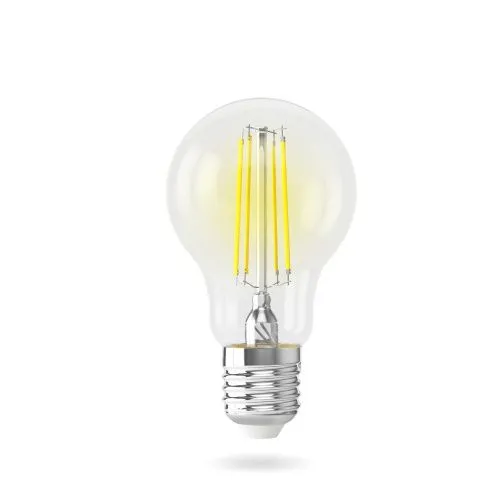 Лампа светодиодная Voltega E27 7W 2800K прозрачная VG10-A60E27warm7W-F 7140  фото 4